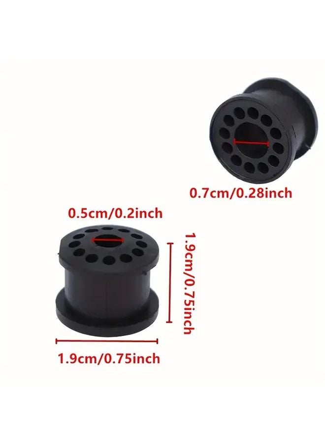 4pcs Black Manual Transmission Gearbox Shift Lever Cable Linkage Bushing for Ford Focus MK1 MK2 Ecosport 2006 Cougar Mercury - Image 2